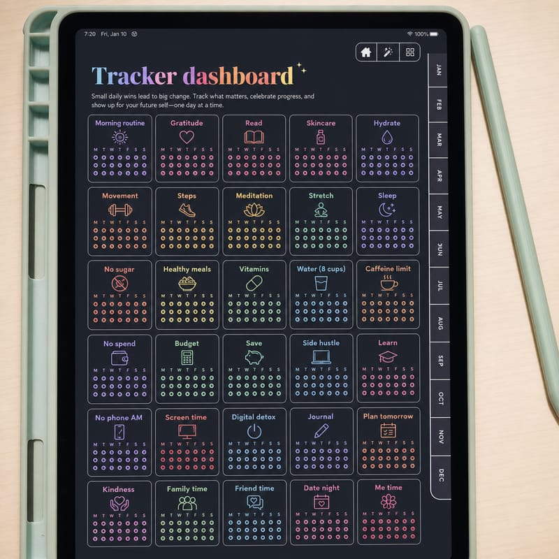 40+ ADHD trackers