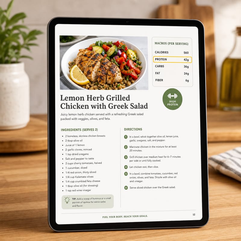 Every recipe macro-locked
