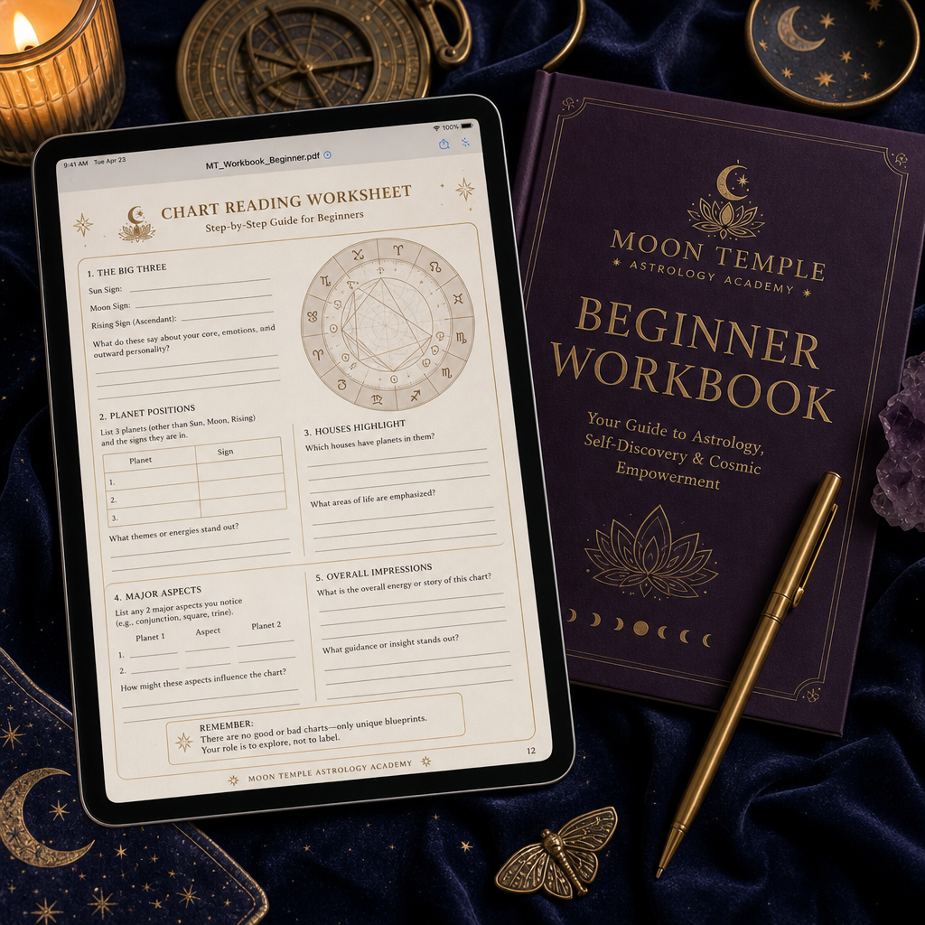 Beginner-friendly PDF workbook + reading script template