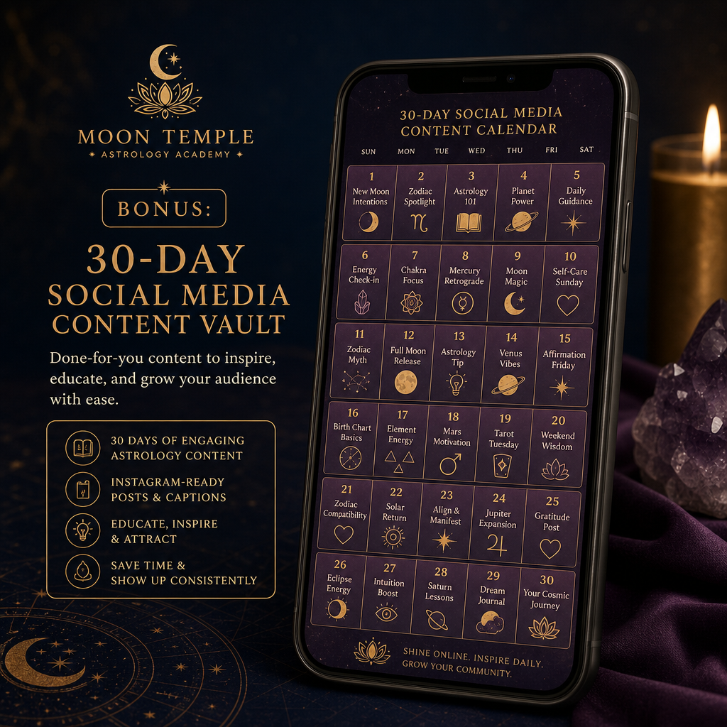Bonus: 30-Day Social Media Content Vault